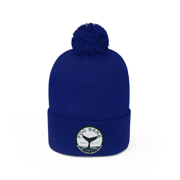 Fog Bank Pom Pom Beanie