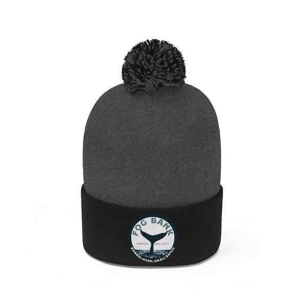 Fog Bank Pom Pom Beanie