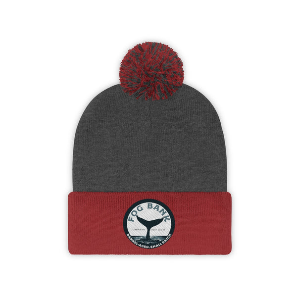 Fog Bank Pom Pom Beanie