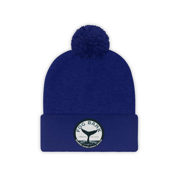 Fog Bank Pom Pom Beanie