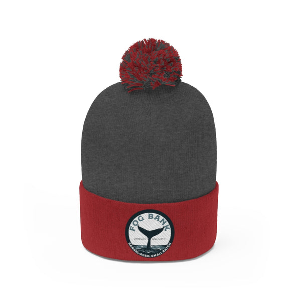 Fog Bank Pom Pom Beanie