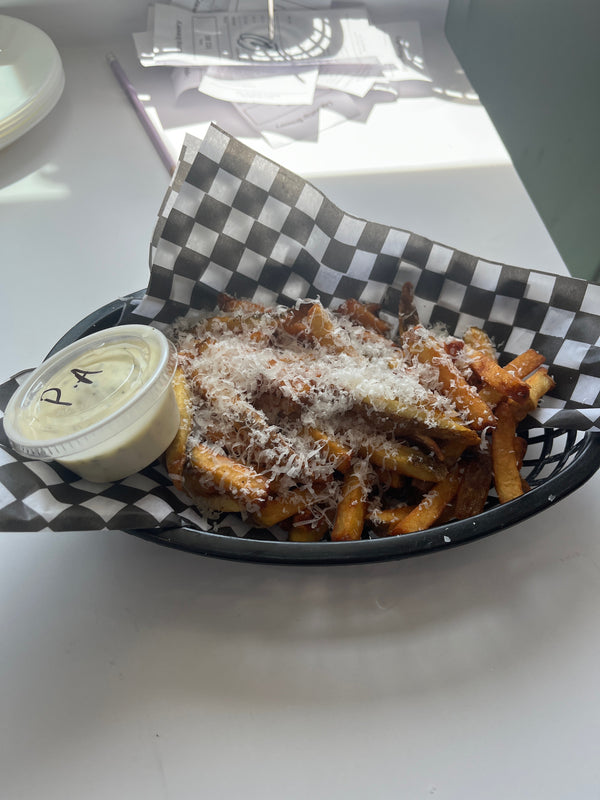 Parmesan Fries with aioli